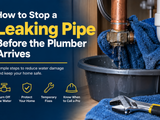 How to Stop a Leaking Pipe Before the Plumber Arrives
